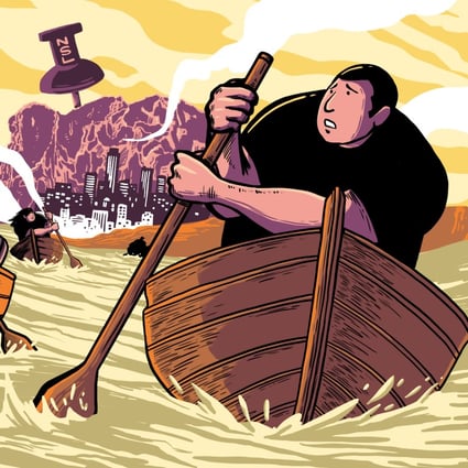 Taiwan has become a destination for a growing number of Hongkongers in recent years. Illustration: Lau Ka-kuen