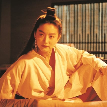 Brigitte Lin Ching-hsia in a still from Swordsman II (1992), in which she played the hermaphrodite Asia the Invincible and won legions of new fans.