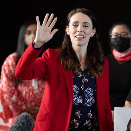 New Zealand Prime Minister Jacinda Ardern at a campaign event in the Otara suburb of Auckland. Photo: Bloomberg