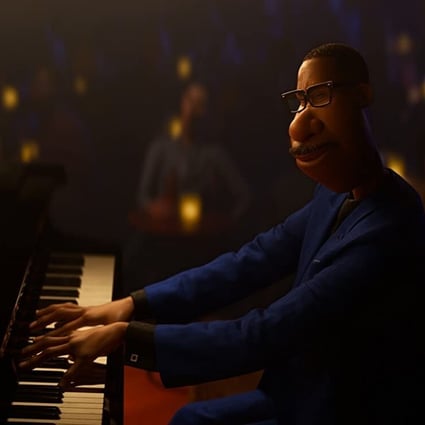 The character Joe (voiced by Jamie Foxx) in a still from Soul, which follows a soul’s adventure to make it back to the body he’s left behind.