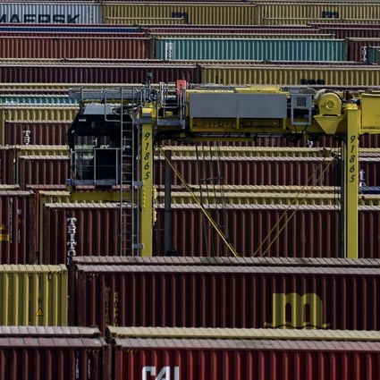 Limited numbers of containers have been one of the main reasons for a surge in sea freight rates in the second half of the year. Photo: AP