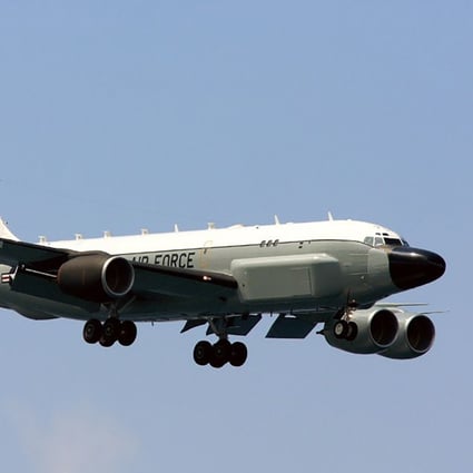 US Air Force RC-135S planes last month disguised themselves as civilian aircraft, according to a Beijing think tank. Photo: Handout