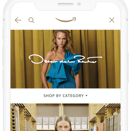 Oscar de la Renta is among the early brands to be a part of Amazon’s Luxury Stores, the e-commerce giant’s new luxury brand platform.