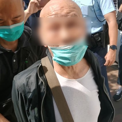Wong Sum-kau has been jailed over his attack on former lawmaker ‘Long Hair’ Leung Kwok-hung in April. Photo: Handout