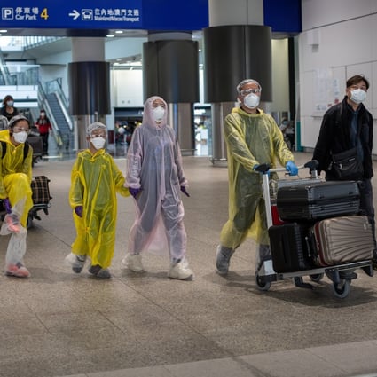Hong Kong Airport Authority announced on its website that the policy to allow mainlanders to transit through the city would be extended until further notice. Photo: EPA-EFE