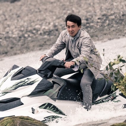 Jackie Chan in a still from Vanguard. The film was the lowest box-office performer among Chinese-made films released during the mainland’s recent golden-week national holiday.
