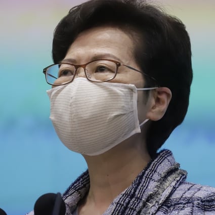 Hong Kong Chief Executive Carrie Lam and nine others are named in the US government report. Photo: ZUMA Wire/dpa