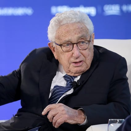 Former US secretary of state Henry Kissinger at a conference last year in Beijing. Photo: Reuters