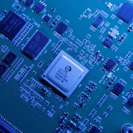 Integrated circuits, a collection of electronic components built onto a single piece of semiconducting material, are the backbone of almost all electronic devices. Photo: Reuters