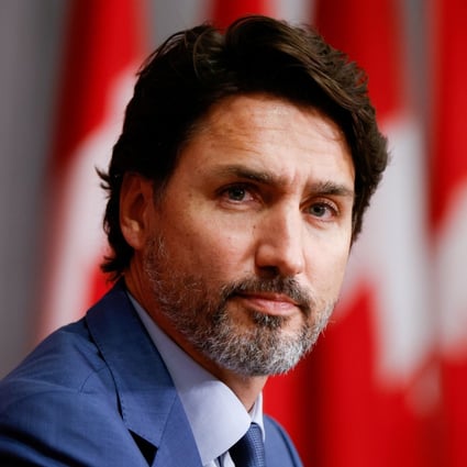 Canada’s Prime Minister Justin Trudeau takes part in a news conference on Parliament Hill in Ottawa in September. Photo: Reuters