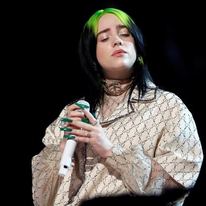 Billie Eilish, who was recently fat-shamed online, performs at the Grammy Awards in January 2020. Photo: Reuters
