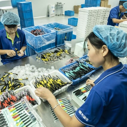 China’s economy looks more balanced than it did in the first half of 2020, when factories pumped out supply even as consumer demand struggled to keep pace amid the coronavirus pandemic. Photo: Bloomberg