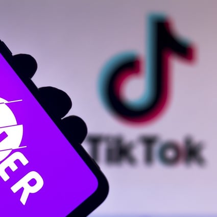 American short video app Triller shot to the top of data provider Sensor Tower’s charts for free iPhone apps in the US after President Donald Trump threatened to ban TikTok. Photo: Getty Images