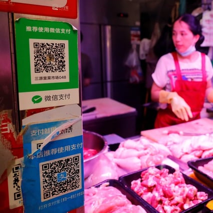 China’s sovereign digital currency is entering an already very crowded payments market in China, with the likes of WeChat Pay and Alipay already dominating the sector. Photo: Reuters