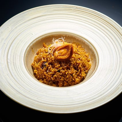 Stewed pearl rice with matsutake mushroom at Moon Yue. Photo: handout