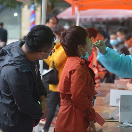 Qingdao recently tested millions of residents after a cluster of new cases. Photo: TPG