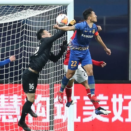 Jiangsu Suning booked their place in the CSL semi-finals where they will meet former champions Shanghai SIPG. Photo: Xinhua