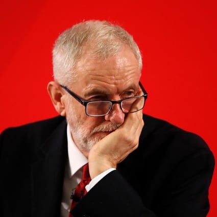 Former Labour Party leader Jeremy Corbyn pictured while still in post in November last year. Photo: AFP