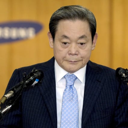 The late Samsung Group Chairman Lee Kun-hee is pictured in 2008. His death has focused attention on the darker aspects of his legacy, and reignited calls to reform family-run conglomerates. Photo: EPA-EFE