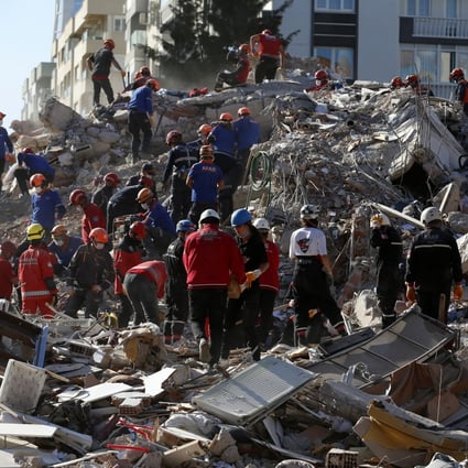 Turkey Quake Toll Hits 60 As Man Rescued From Rubble After Being Buried For 33 Hours South China Morning Post