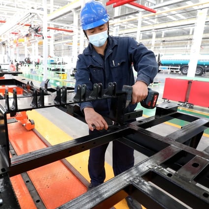China’s overall economy has continued its recovery from the impact of the coronavirus, with growth in the third quarter accelerating to 4.9 per cent. Photo: Xinhua