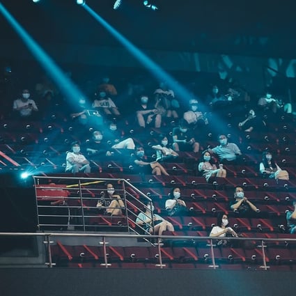 Live audiences for the Honour of Kings World Champion Cup 2020 at Beijing's Wukesong Arena on August 16, 2020. Picture: Tencent