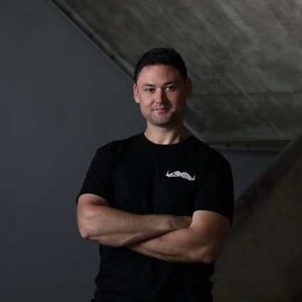 Aaron Stadlin-Robbie is an ambassador for Movember and founder of podcast Talking Mental. Photo: Jonathan Wong