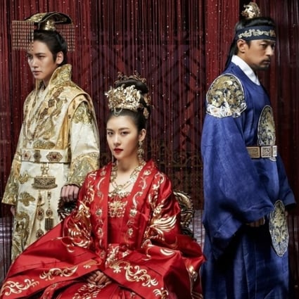 Ha Ji-won (centre) in the titular role in The Empress Ki, which tells the tale of the Korean consort. Photo: Handout