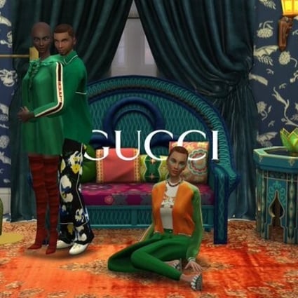 Who would have predicted a collaboration between Gucci and The Sims 4? Photo: @_hzmhadi/Twitter