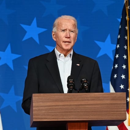 “Democracy is sometimes messy. It sometimes requires a little patience as well,” Joe Biden said in an address on Thursday in Wilmington, Delaware. Photo: AFP
