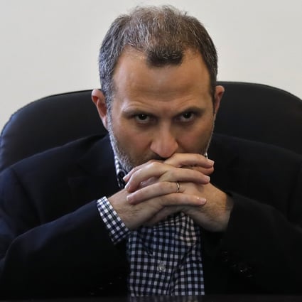 Former Lebanese Foreign Minister Gibran Bassil. Photo: AP
