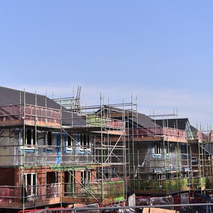 Homes under construction in Cheshire, United Kingdom. Photo: Getty Images