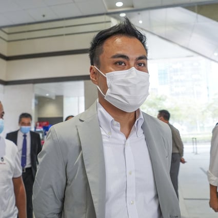 Kwok Wai-keung appeared at West Kowloon Magistrates Court on Monday, where the justice department declined to pursue assault charges against him. Photo: Winson Wong