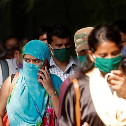 India is seeking hi-tech ways to enforce coronavirus rules. Photo: Reuters