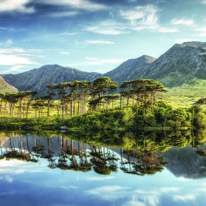 The freshwater lake, Derryclare Lough, and Connemara mountains in western Ireland, the European nation of 4.98 million people known as ‘the Emerald Isle’, which is increasingly attracting immigrants. Photo: Shutterstock