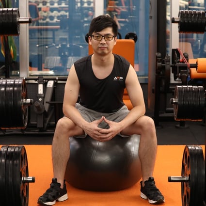 Hong Kong esports professional gamer Yeh “HotDog29” Man-ho got in shape to help with his video game skills. Photo: Jonathan Wong