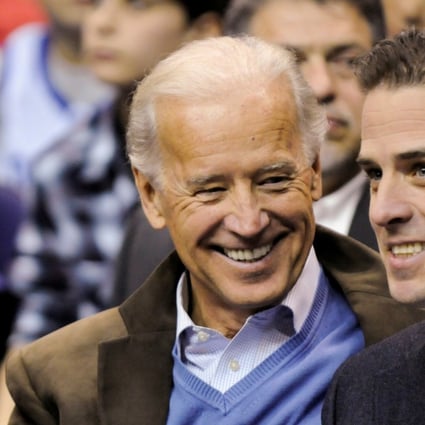 President-elect Joe Biden’s middle son, Hunter, has been the subject of various controversies over the years, but his father has stood by him. Photo: Reuters