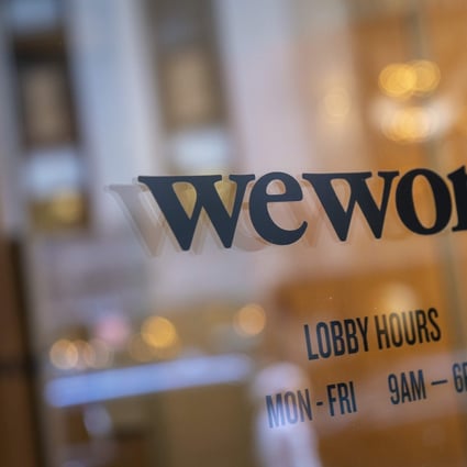 WeWork, headquartered in New York, has been giving up its spaces in Hong Kong, and presently has eight locations. Photo: AFP