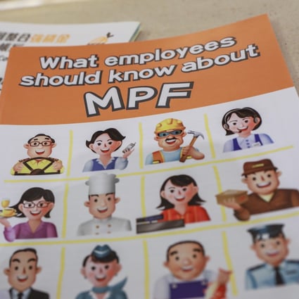 Mandatory Provident Fund scheme leaflets explain the basics of Hong Kong’s retirement protection scheme, which is criticised as skewed towards protecting employers rather than workers. Photo: May Tse