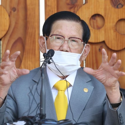 Founded by South Korean Lee Man-hee in 1984, the Shincheonji Church has been accused of being a cult in several countries due to its unorthodox teachings. Photo: AFP