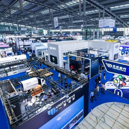The 22nd edition of the China Hi-Tech Fair kicked off its five-day run on Wednesday in Shenzhen, with more than 3,300 online and offline exhibitors from the mainland and overseas. Photo: Xinhua