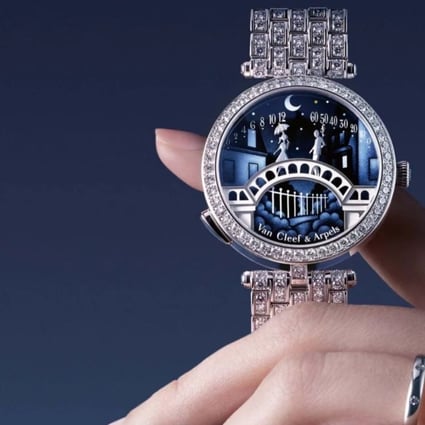 Van Cleef & Arpels Pont De Amoureux watch and many other covetable pieces are back on display at the brand’s newly revamped Hong Kong boutique. Photo: VCA