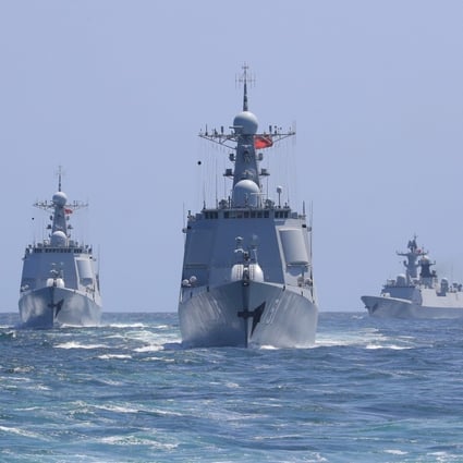 One contender for Pentagon chief has suggested that American forces could bolster deterrence with the ability to “sink all” Chinese vessels “within 72 hours” in the South China Sea. Photo: Weibo