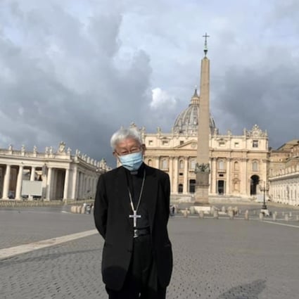 Cardinal Joseph Zen also visited Rome in September but was unable to meet the Pope. Photo: Handout