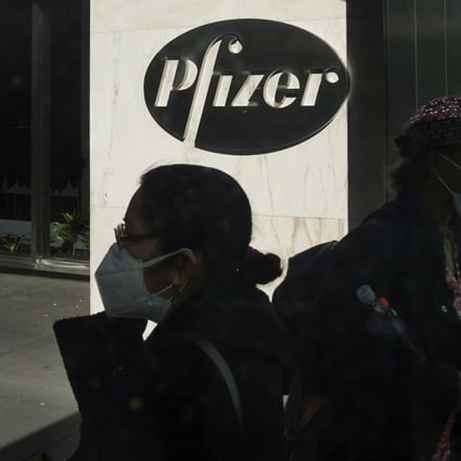 Pfizer world headquarters in New York. Photo: AP