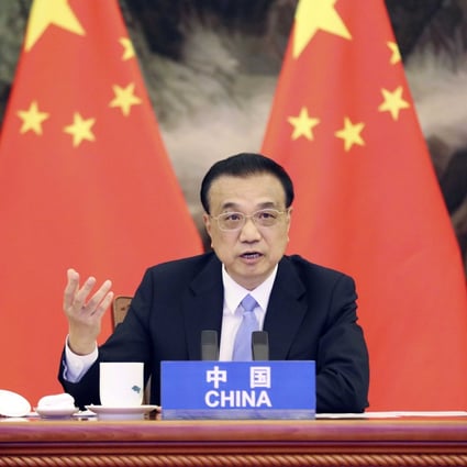 Premier Li Keqiang has acknowledged the volatile international environment has made it ‘very difficult’ to keep the economy running smoothly. Photo: Xinhua