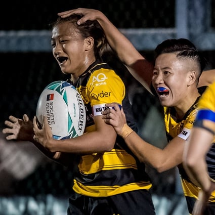 Tigers Ladies beat reigning women’s league champions Valley Black Ladies in round two of the Hong Kong Women’s Premiership at Kings Park. Photo: Ike Images