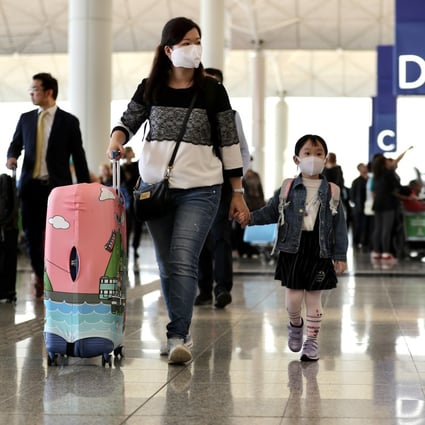 Travellers having to quarantine in a hotel on arrival in Hong Kong can no longer be visited by others. Photo: Bloomberg