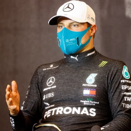 Valtteri Bottas’ Mercedes team took to Chinese social media to defend their driver after his comments about Covid-19. Photo: Reuters
