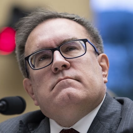 EPA head Andrew Wheeler is expected to hold talks in Taiwan on “international cooperation on environmental protection issues”. Photo: AP